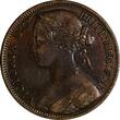 United Kingdom 1 Penny Great Britain Victoria Copper 1872  aUNC KM# 749.2 (19 843)