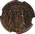 NUMMUS 337 AD Roman Empire CONSTANS AD 337-350 AE4 BI  (FOLLIS) /Two victories NGC (182)