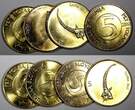 5 Tolarjev SLOVENIA 2000  Alpine Ibex UNC-BU KM#6 RANDOM PICK (1 Coin) SPL
