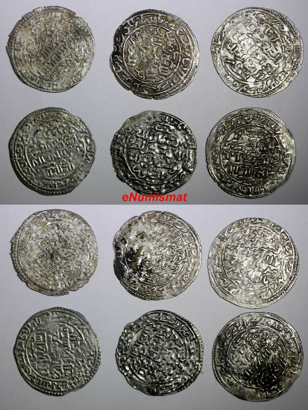 Islamic Rasulid Rulers of Yemen Silver Dirham Medieval RANDOM PICK (1