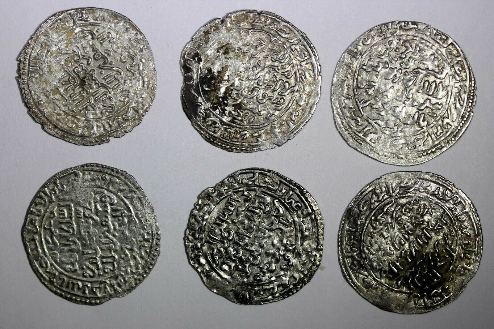 Islamic Rasulid Rulers of Yemen Silver Dirham Medieval RANDOM PICK (1