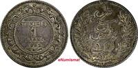 Tunisia 1 Franc 1892 Tunisia Ali III Silver 1309 (1892) A  aUNC Toning K... 34,36 EUR  + 12,88 EUR frais d'envoi