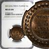 Tunisia 5 Centimes 1907 Tunisia Bronze AH1325//1907 A  NGC MS65 BN TOP G... 68,71 EUR  + 12,88 EUR frais d'envoi