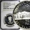 25 Lira Turkey Silver PROOF 1970  NGC PF66 CAMEO Ankara TOP GRADED KM# 897 (035) FB