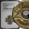 Egypt 2 Milliemes 1917 Egypt OCCUPATION COINAGE AH1335/1917-H  NGC UNC D... 51,53 EUR  + 12,88 EUR frais d'envoi