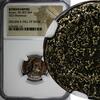 Nummus ROMAN JOVIAN AD 363-364 AE3 / LAUREL WREATH Bronze NGC (124) -