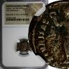 Bronze EASTERN ROMAN EMPIRE Valens AD 364-378 Nummus /VICTORY Angel NGC (98) -