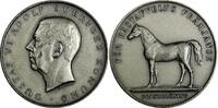Medal SWEDEN Silver  Gustav VI Reward for Horse Breeding 43mm C/S Edge (19 358)