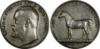 Medal SWEDEN Silver  Oscar II Reward for Horse Breeding By A.LINDBERG 43mm (359)