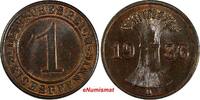 Germany 1 Reichspfennig Germany - Weimar Republic Bronze 1936 A UNC KM# 37 (20 245) -