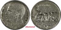 Italy 50 Centesimi Italy Vittorio Emanuele III 1920 R Reeded Edge RARE DATE KM#61.2(4) -