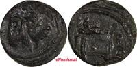Italy AE SICILY Italian states William II (1166-1189) AE 1 Follaro Lion Biaggi-1232 (455) -