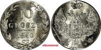Poland 10 Groszy 1840 Poland Nicholas I Silver 1840 MW  Warszawa mint BU... 815,95 EUR envoi gratuit