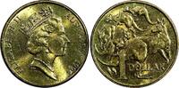 Australia 1 Dollar Australia Elizabeth II Aluminum-Bronze 1994 $1.00 GEM BU KM# 84 (517) -