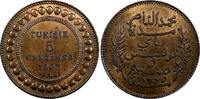 Tunisia 5 Centimes 1907 Tunisia Muhammad V Bronze AH1325//1907 A  Ch. UN... 21,47 EUR  + 12,88 EUR frais d'envoi