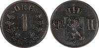 Norway 1 Øre 1897 Norway Oscar II Bronze 1897  The Norwegian Lion KM# 35... 10,31 EUR  + 12,88 EUR frais d'envoi