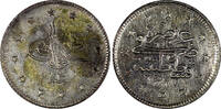 Turkey 2 Kurush 1911 Turkey Mehmed V Silver AH1327//3 (1911)  aUNC/UNC T... 17,18 EUR  + 12,88 EUR frais d'envoi