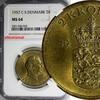 Denmark 2 Kroner 1957 Denmark Frederik IX Aluminum-Bronze 1957 C S  NGC ... 34,36 EUR  + 12,88 EUR frais d'envoi