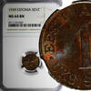  1 Sent 1939 ESTONIA Bronze 1939  NGC MS64 BN 1 YEAR TYPE Thick Planchet... 107,36 EUR  + 12,88 EUR frais d'envoi
