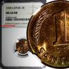 Latvia 1 Santims 1939 LATVIA Bronze 1939  NGC MS64 RB Nice Red Toning BU... 42,94 EUR  + 12,88 EUR frais d'envoi
