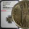 Norway Ore 1921 Norway Haakon VII 1921 25 Ore NGC MS62 3 YEARS TYPE TOP ... 94,48 EUR  + 12,88 EUR frais d'envoi