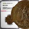 2 Centavos Mexico ESTADOS UNIDOS MEXICANOS Bronze 1927 Mo  NGC MS63 BN KM# 419(4)
