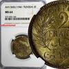 Tunisia 2 Francs 1941 TUNISIA Anonymous Aluminum-Bronze AH1360 1941  BU ... 38,65 EUR  + 12,88 EUR frais d'envoi