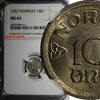 Norway Ore 1957 Norway Haakon VII 1957 10 Ore NGC MS64 LAST DATE TYPE TO... 38,65 EUR  + 12,88 EUR frais d'envoi