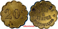 France 20 centimes FRANCE EMERGENCY Montpellier (34) Bar Americain.Mege ... 25,77 EUR  + 12,88 EUR frais d'envoi