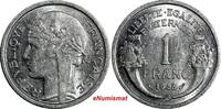 France 1 Franc 1948 FRANCE Aluminum 1948 B  23mm SCARCE DATE KM# 885a.2 ... 12,88 EUR  + 12,88 EUR frais d'envoi
