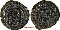 Italy AE SICILY Italian states William II (1166-1189) AE 1 Follaro Lion Biaggi-1232 (940) -