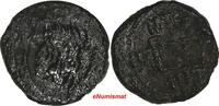 Italy AE SICILY Italian states William II (1166-1189) AE 1 Follaro Lion Biaggi-1232 (164) -
