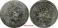 Turkey 1703 Turkey (1703-1730) Silver AH1115 (1703) Para aUnc SCARCE KM#... 77,30 EUR  + 12,88 EUR frais d'envoi