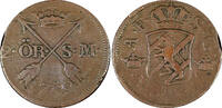 SWEDEN Adolf Frederick Copper 1759 2 Ore,S.M Low Mintage:352,000 SCARCE KM461(8) Uncertified