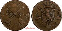 2 Öre Sweden Adolf Fredrik Copper 1764  SM 33,7mm KM# 461 (20 178) Uncertified