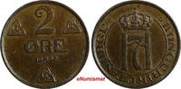 Norway Bronze 1909 Norway Haakon VII  1909 2 Ore Mintage-520,000 RARE DA... 51,53 EUR  + 12,88 EUR frais d'envoi