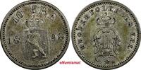 Norway Ore 1898 Norway Oscar II Silver 1898 10 Ore Norwegian Lion XF Con... 34,36 EUR  + 12,88 EUR frais d'envoi