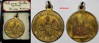 Germany Bronze GERMANY Medal 1880 Completion Of Cologne Cathedral High Grade SCARCE (00) -