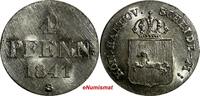 Germany 4 Pfennig Germany HANNOVER Ernst August Silver 1841-S AU/UNC KM# 177.2 (14 156) -