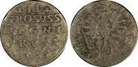 Germany German States PRUSSIA Friedrich II Silver 1755 E 2 Groscher KM# A279 (719) -