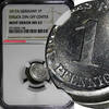 Germany 1 Pfennig Germany-Empire Aluminum 1917-A NGC MINT ERROR MS63 WWI SCARCE KM#24(8) -