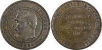 France 10 Centimes 1854 France Napoleon III Bronze 1854 (W)  Struck at P... 94,48 EUR  + 12,88 EUR frais d'envoi
