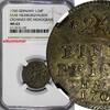 Germany 1/24 Thaler GERMANY SAXE-HILDBURGHAUSEN 1760 NGC MS63 TOP GRADED KM# 50 (120) -