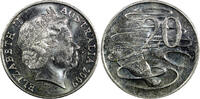 Australia 20 Cents Australia Elizabeth II Copper-Nickel 2009 28.65mm UNC KM# 403 ( 977) -