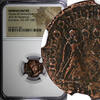 NUMMUS Roman Empire CONSTANS AD 337-350 AE4 BI (FOLLIS) /Two victories NGC (223) -