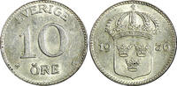 10 Öre SWEDEN Gustaf V Silver 1936 G  Long6 UNC KM# 780 (22 140) SPL