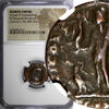 AS ROMAN Licinius I AS CAESAR AD 308-324 BI REDUCED NUMMUS /JUPITER ZEUS NGC (010) -