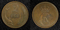 Denmark Bronze 1906 Denmark Christian IX  1906 VBP 2 Ore Last Year Type ... 6,87 EUR  + 12,88 EUR frais d'envoi