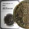 United Kingdom 1/2 Crown Great Britain George VI PROOF 1950  NGC PF64 Mintage-18,000 KM# 879 (4) FB
