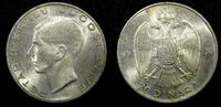 Yugoslavia 20 Dinara 1938 Yugoslavia Petar II Silver 1938  1 Year Type K... 17,13 EUR  + 12,88 EUR frais d'envoi